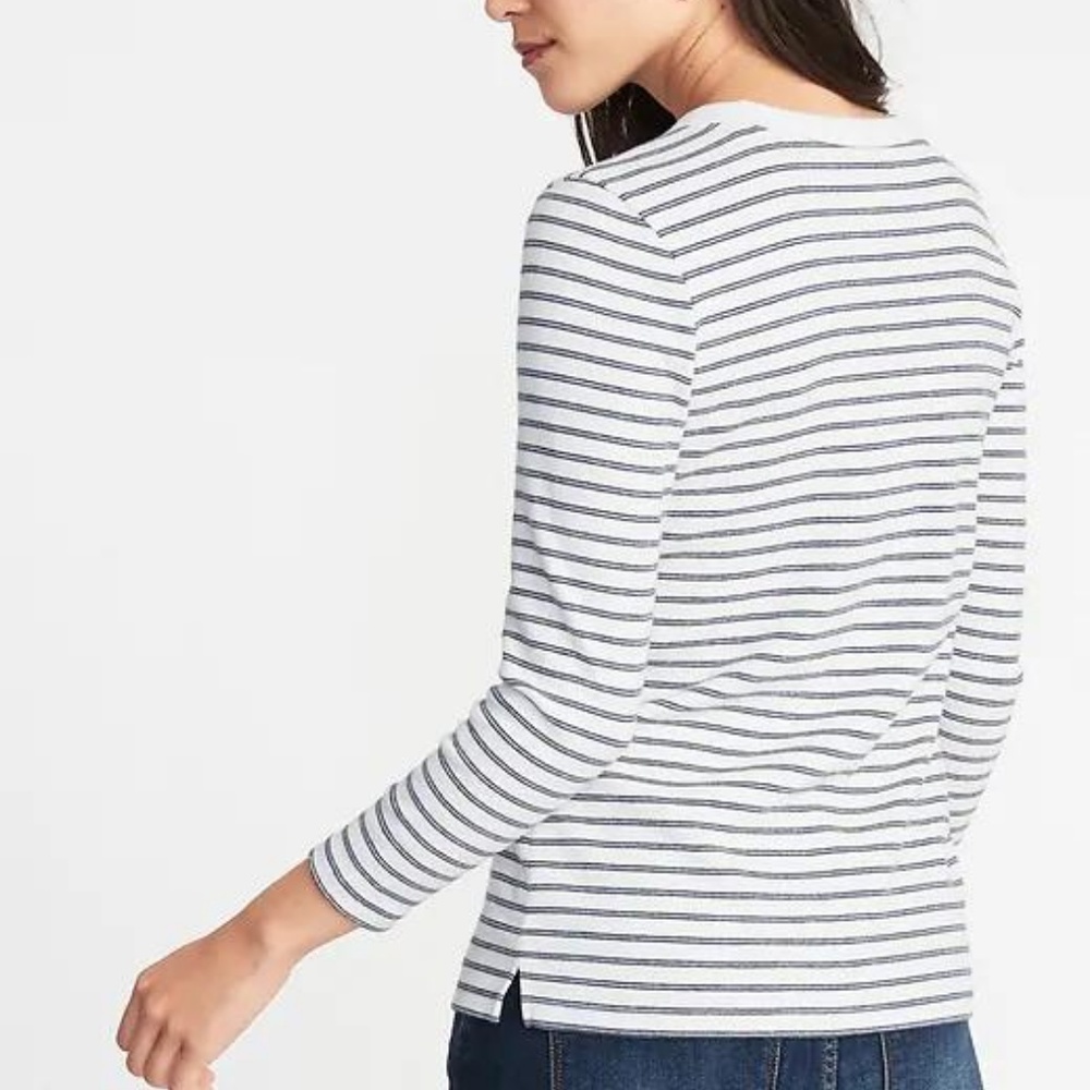 Old NavySlim-Fit Soft-Brushed Bracelet-Sleeve Tee - Picture 3 of 3